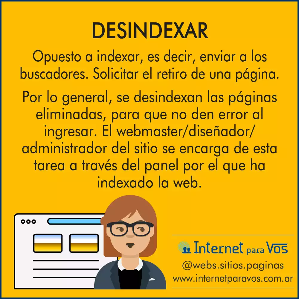 viñeta 7 qué es desindexar