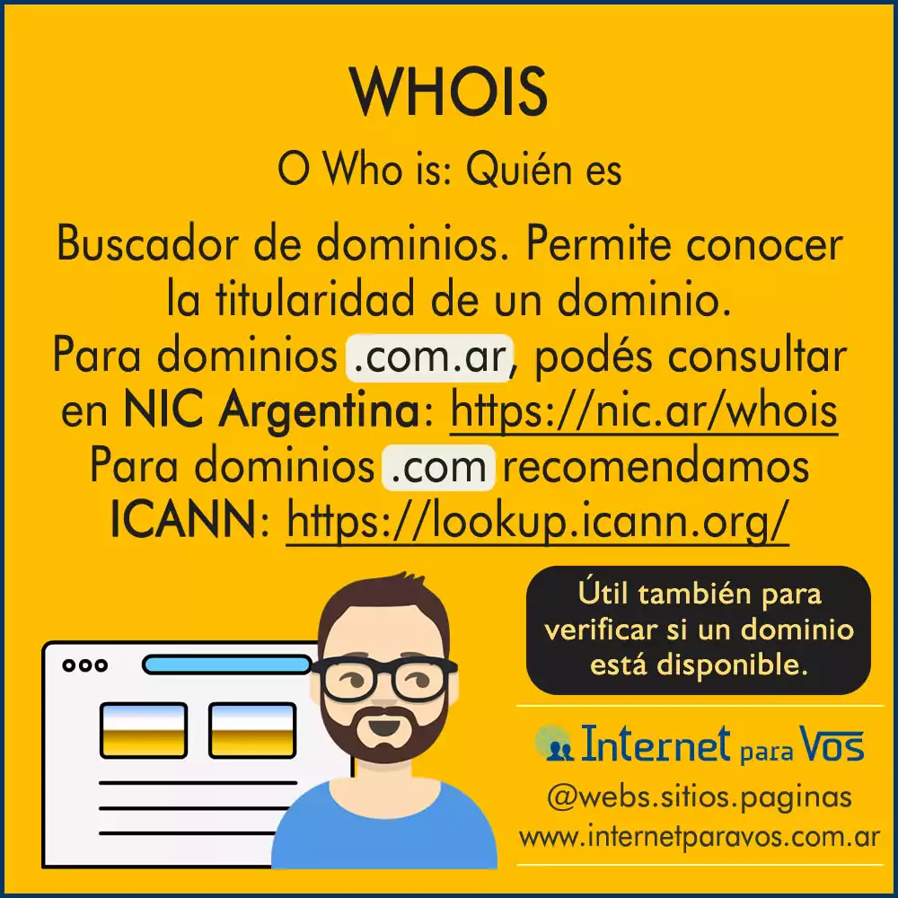 viñeta 12 qué es whois