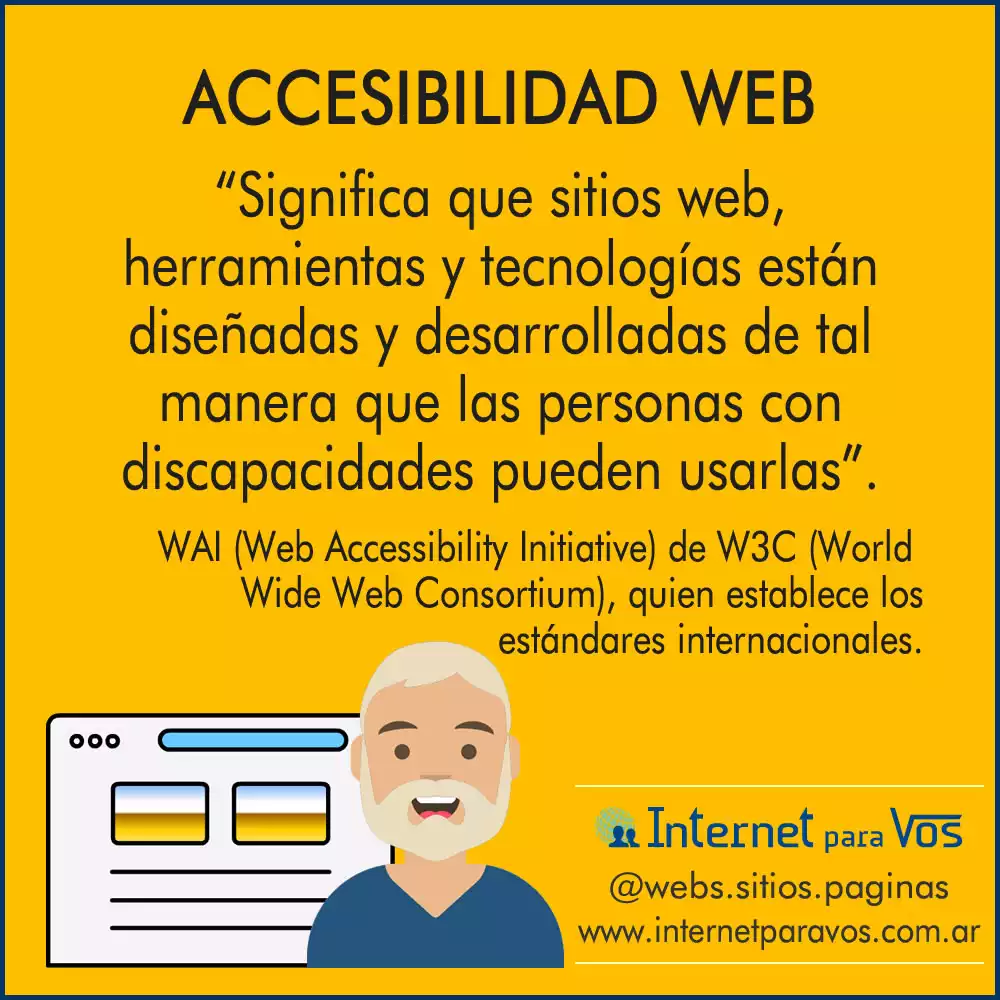 viñeta 15 qué es accesibilidad web